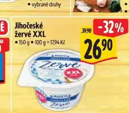 Albert Jihočeské žervé XXL nabídka