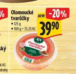 Albert Olomoucké tvarůžky nabídka