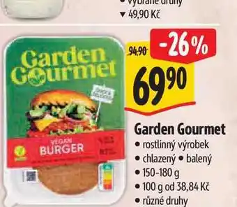 Albert Garden Gourmet nabídka