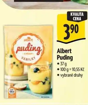 Albert Albert Puding nabídka