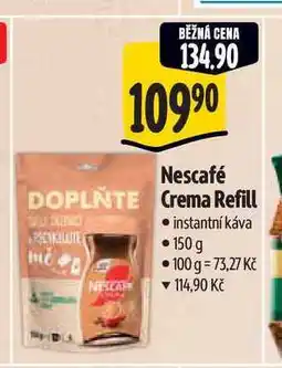Albert Nescafé Crema Refill nabídka