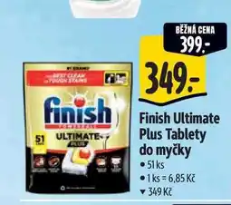 Albert Finish Ultimate Plus Tablety do myčky 51 ks nabídka