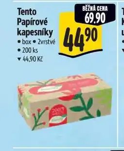 Albert Tento Papírové kapesníky 200 ks nabídka