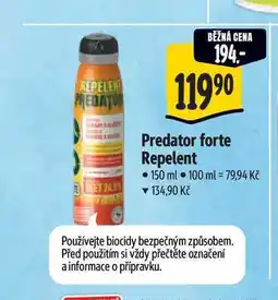 Albert Predator forte Repelent nabídka