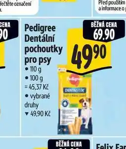 Albert Pedigree Dentální pochoutky pro psy nabídka