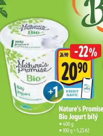 Albert Nature's Promise Bio Jogurt bílý nabídka