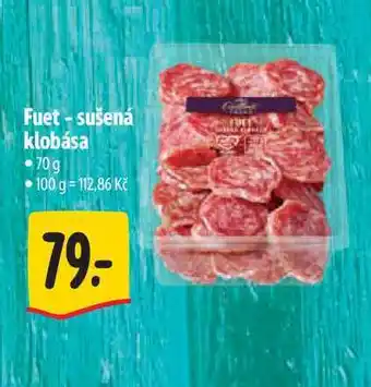 Albert Fuet - sušená klobása nabídka