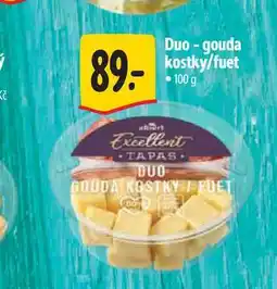 Albert Duo-gouda kostky/fuet nabídka