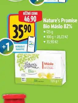 Albert Nature's Promise Bio Máslo 82% nabídka