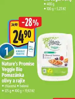 Albert Nature's Promise Veggie Bio Pomazánka olivy a rajče nabídka