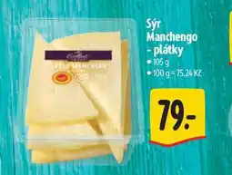 Albert Sýr Manchengo - plátky nabídka