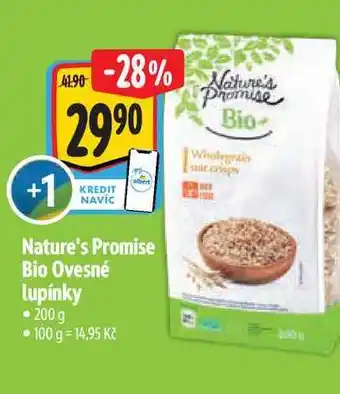 Albert Nature's Promise Bio Ovesné lupínky nabídka