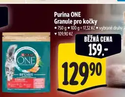 Albert Purina ONE Granule pro kočky nabídka