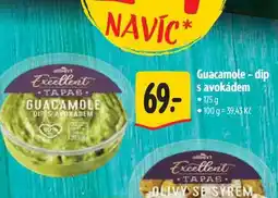 Albert Guacamole - dip s avokádem nabídka