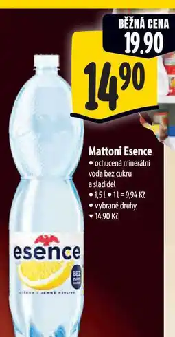 Albert Mattoni Esence ochucená minerální voda bez cukru a sladidel nabídka
