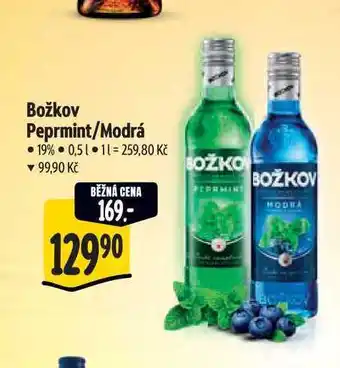 Albert Božkov Peprmint/Modrá nabídka