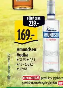 Albert Amundsen Vodka nabídka