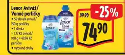 Albert Lenor Aviváž/ Vonné perličky-59 dávek aviváž/ 150 g perličky nabídka