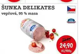 RABBIT řeznictví ŠUNKA DELIKATES vepřová, 95 % masa nabídka