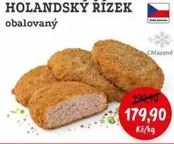 RABBIT řeznictví HOLANDSKÝ ŘÍZEK obalovaný nabídka
