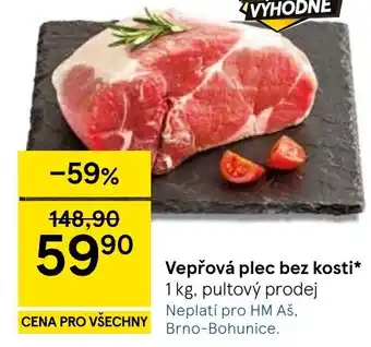 Tesco Vepřová plec bez kosti nabídka