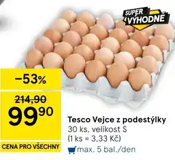 Tesco Tesco Vejce z podestýlky nabídka