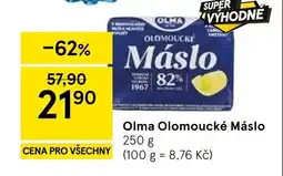 Tesco Olma Olomoucké Máslo nabídka