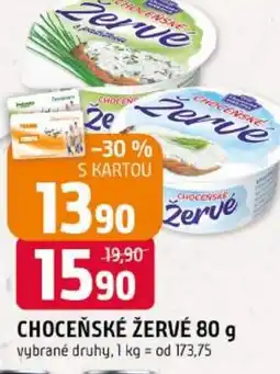 Trefa Choceňské žervé nabídka