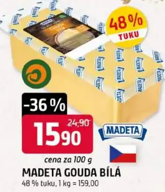 Trefa Madeta gouda bílá nabídka