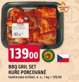 Trefa Bbq gril set kuře porcované nabídka