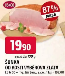 Trefa Šunka od kosti výběrová zlatá nabídka