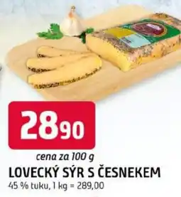 Trefa Lovecký sýr s česnekem nabídka