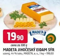 Trefa Madeta jihočeský eidam sýr nabídka
