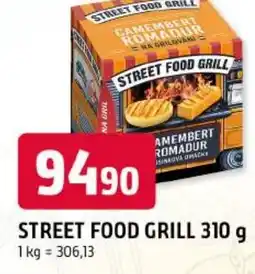 Trefa Street food grill nabídka