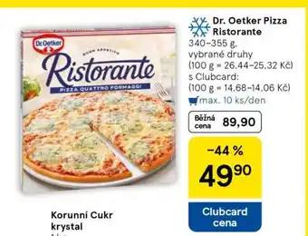 Tesco Dr. Oetker Pizza Ristorante nabídka