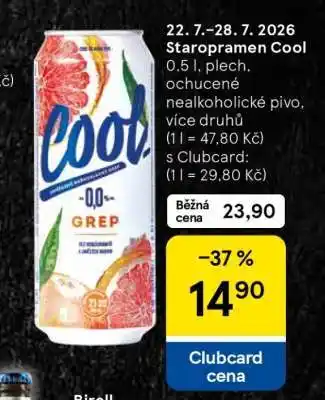 Tesco Staropramen Cool nabídka