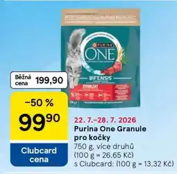 Tesco Purina One Granule pro kočky nabídka