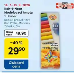 Tesco Koh-I-Noor Modelovací hmota nabídka