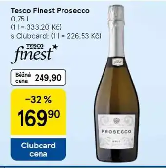 Tesco Tesco Finest Prosecco nabídka