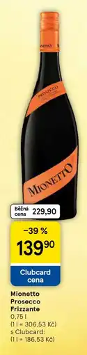 Tesco Mionetto Prosecco Frizzante nabídka