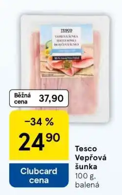 Tesco Tesco Vepřová šunka nabídka