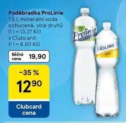 Tesco Poděbradka ProLinie nabídka