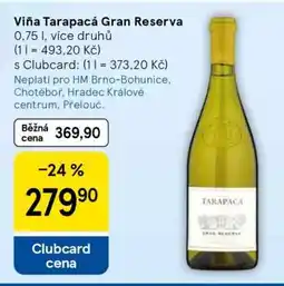 Tesco Viña Tarapacá Gran Reserva nabídka