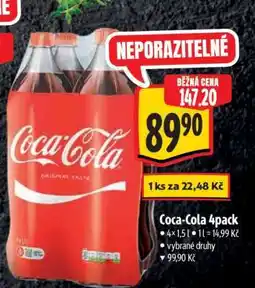 Albert Coca-Cola 4pack nabídka