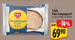 Albert Schär Pain campagnard nabídka