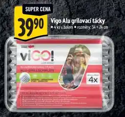 Albert Vigo Alu grilovací tácky nabídka