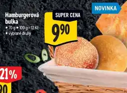 Albert Hamburgerová bulka nabídka
