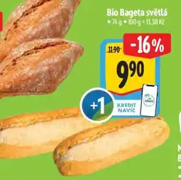 Albert Bio Bageta světlá nabídka
