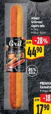 Albert Albert Grilovací cigáro mix nabídka