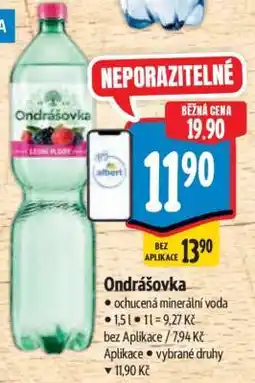 Albert Ondrášovka nabídka